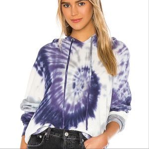 New Michael Lauren Tie Dye Hoodie Small